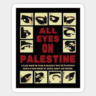 All Eyes On Palestine Magnet